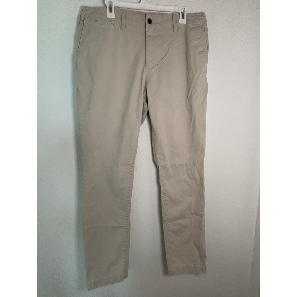 American Eagle Mens Next Level Flex Khaki Chino Slim Pants Tan 36x32
